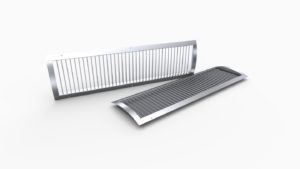 Air grilles with mobile vanes STR-E