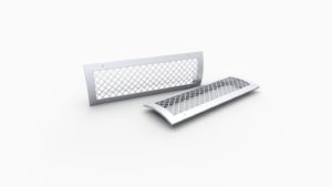 Ventilation grilles with a mesh for round Ducts STR-STS